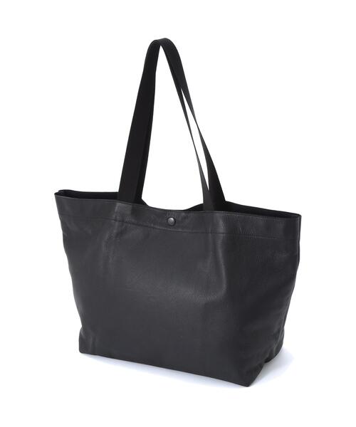 MARGARET HOWELL（マーガレットハウエル）の「SOFT LEATHER（トートバッグ・レディース・ブラック・FREE）」の2枚目の写真