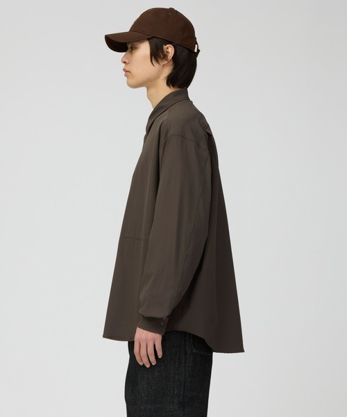 Snow Peak(スノーピーク)の「Snow Peak / Water-Repellent Stretch Shirt 撥水加工ストレッチシャツ(シャツ/ブラウス・メンズ・ブラック/アイボリー/ダークブラウン・S/M/L/XL)」の10枚目の写真