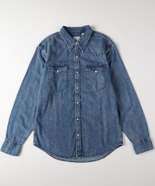 Levi's(リーバイス)の「Levi's ウエスタンシャツ(シャツ/ブラウス・メンズ・ライトブルー・05/04/03)」の1枚目の写真