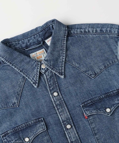 Levi's(リーバイス)の「Levi's ウエスタンシャツ(シャツ/ブラウス・メンズ・ライトブルー・05/04/03)」の6枚目の写真
