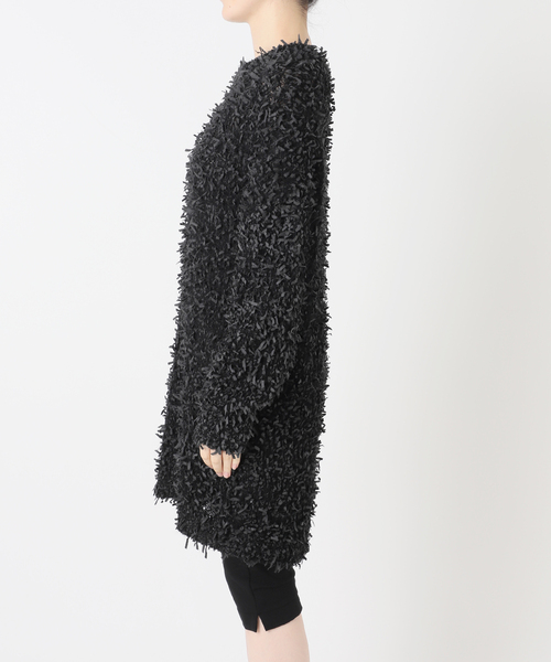 EDIT. FOR LULU(エディットフォールル)の「NODAS for LULU ribbon knit(ニット/セーター・レディース・ブラック・FREE)」の6枚目の写真