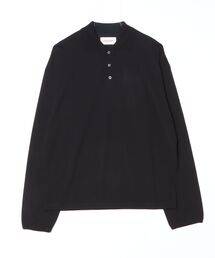 MARKAWARE（マーカウェア）Super 160s Wool Washable Knit / Long Sleeve Polo