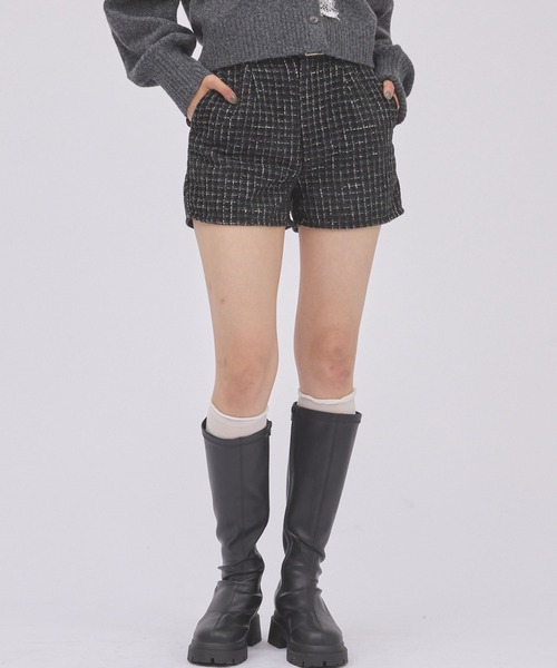 archives（アルシーヴ）の「【ＳＥＴＵＰ対応】アソートコンパクトショートパンツ（その他パンツ・レディース・ブラック/ホワイト×ブラック・MEDIUM）」の18枚目の写真