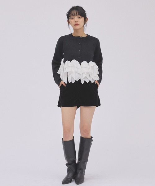 archives（アルシーヴ）の「【ＳＥＴＵＰ対応】アソートコンパクトショートパンツ（その他パンツ・レディース・ブラック/ホワイト×ブラック・MEDIUM）」の10枚目の写真