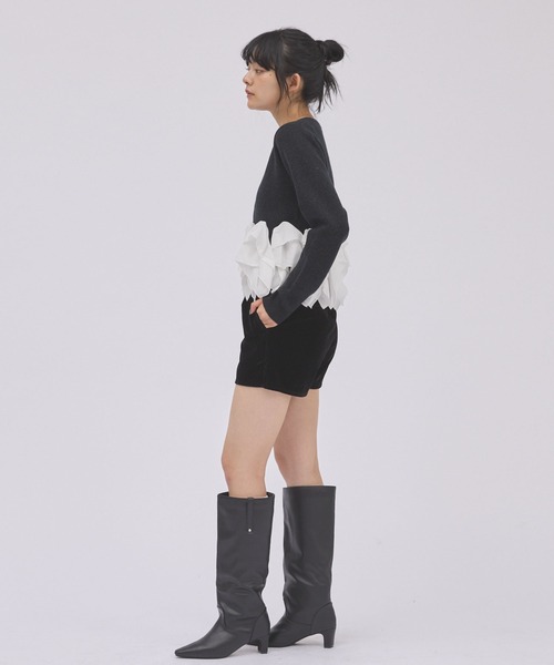 archives（アルシーヴ）の「【ＳＥＴＵＰ対応】アソートコンパクトショートパンツ（その他パンツ・レディース・ブラック/ホワイト×ブラック・MEDIUM）」の11枚目の写真