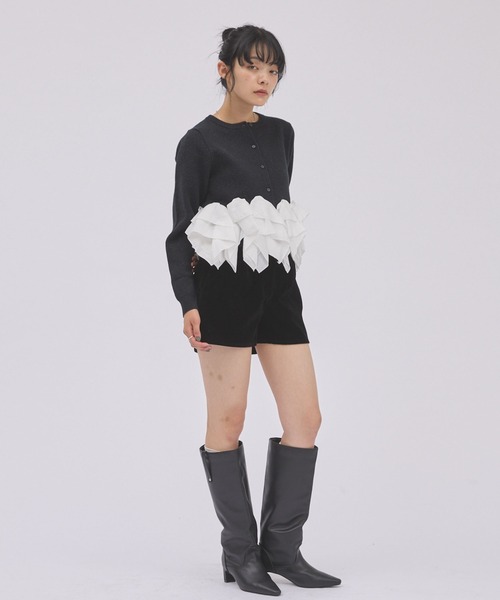 archives（アルシーヴ）の「【ＳＥＴＵＰ対応】アソートコンパクトショートパンツ（その他パンツ・レディース・ブラック/ホワイト×ブラック・MEDIUM）」の13枚目の写真