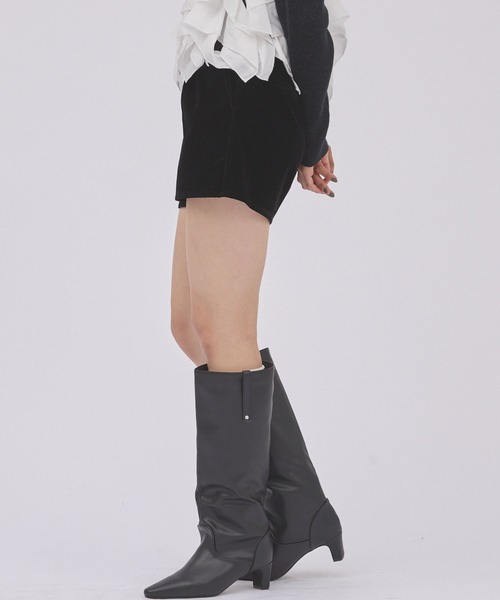 archives（アルシーヴ）の「【ＳＥＴＵＰ対応】アソートコンパクトショートパンツ（その他パンツ・レディース・ブラック/ホワイト×ブラック・MEDIUM）」の4枚目の写真