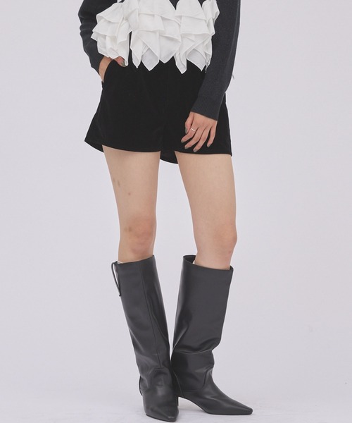 archives（アルシーヴ）の「【ＳＥＴＵＰ対応】アソートコンパクトショートパンツ（その他パンツ・レディース・ブラック/ホワイト×ブラック・MEDIUM）」の7枚目の写真