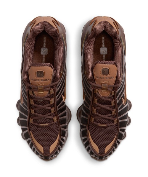 NIKE(ナイキ)の「ナイキ ショックス TL ウィメンズシューズ / Nike Shox TL Women's Shoes AR3566-205 Cacao Wow(スニーカー・レディース・ブラウン系その他2・23.5/22.5/22/23/26/25.5/25/24.5/24)」の4枚目の写真