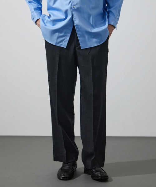 marka(マーカ)の「【MARKAWARE/marka/マーカ】REGULAR FIT STRAIGHT TROUSERS(スラックス・メンズ・ブラック/ブラウン/グレー・2)」の2枚目の写真