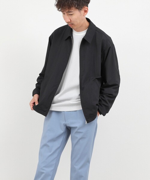 NOLLEY’S（ノーリーズ）の「超長綿シルケット ボーダー ビッグシルエットTシャツ L/S 26AW（Tシャツ/カットソー・メンズ・ホワイト×ネイビー/ブラック系その他/ホワイト×グレー・S/XL/L/M）」の22枚目の写真