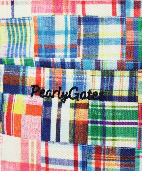 PEARLY GATES（パーリーゲイツ）の「【PEARLY GATES】CANVASトートロッカーバッグ (UNISEX)（ショルダーバッグ・レディース・ホワイト/ネイビー/ホワイト系その他・FREE）」の8枚目の写真