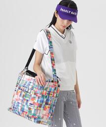 【PEARLY GATES】CANVASトートロッカーバッグ (UNISEX)