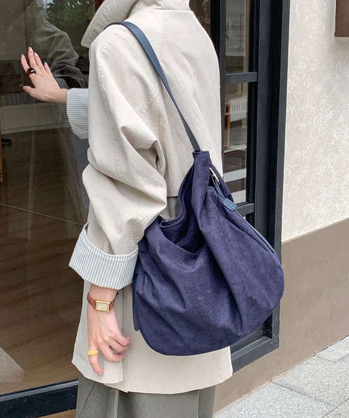 HALEY PESCA(ヘーリーペスカ)の「HALEY PESCA/スエードタッチ ワンショルダーバッグ(ショルダーバッグ・レディース・ネイビー/ブルー/ブラウン/ブラック・FREE)」の21枚目の写真