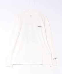【NEW ERA/ニューエラ】長袖 ウォッシュドコットン Tシャツ Illustrators Collection まのでまりな オフホワイト