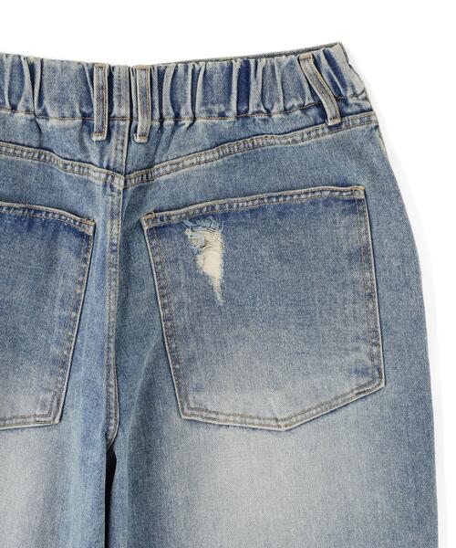 SIS（エスアイエス）の「SIS/エスアイエス/CRASH DENIM（デニムパンツ・レディース・ブラック/ブルー・M/L）」の10枚目の写真