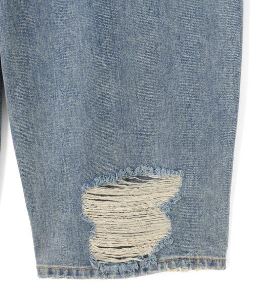 SIS（エスアイエス）の「SIS/エスアイエス/CRASH DENIM（デニムパンツ・レディース・ブラック/ブルー・M/L）」の11枚目の写真