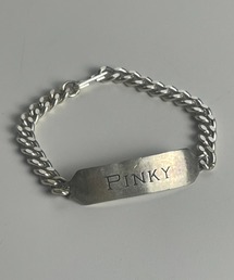 Beyond Basics（ビヨンド ベーシックス）の「TEENAGER / ID PLATE BRACELET - PINKY（ブレスレット）」