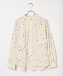 studio CLIP | シングルガーゼ襟フリルブラウス(シャツ/ブラウス)