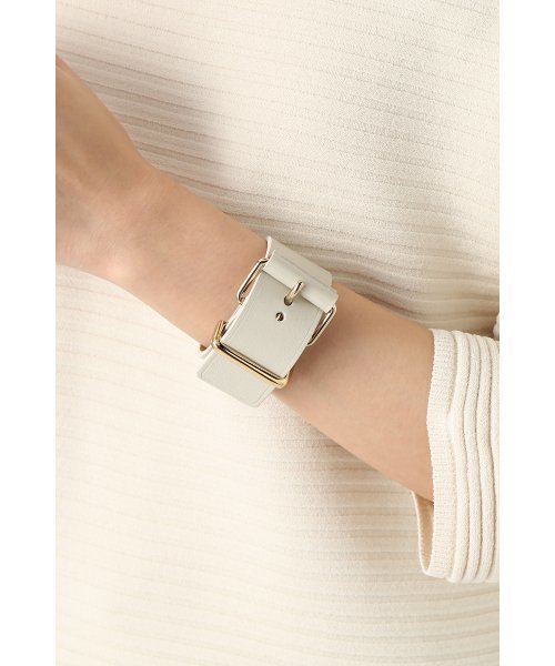 FIGARO Paris（フィガロパリ）の「MAISON BOINET バックルレザー ブレスレット◆（ブレスレット・レディース・ホワイト/ブラック・FREE）」の10枚目の写真