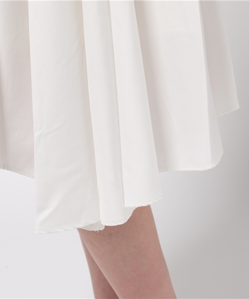 31 Sons de mode（トランテアン　ソン　ドゥ　モード）の「イレギュラーヘムシャツワンピース（ワンピース・レディース・ライトグレー/ピンク/オフホワイト/ネイビー・36/38）」の6枚目の写真