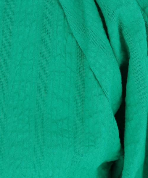 Another Edition（アナザーエディション）の「リボンショートスリーブブラウス/AEBFC RIBBON SSL（シャツ/ブラウス・レディース・オフホワイト/ケリー・FREE）」の12枚目の写真