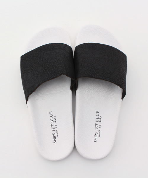 SHIPS JET BLUE(シップスジェットブルー)の「HENRY&HENRY: シャワー サンダル(サンダル・メンズ・ブラック/ネイビー/ホワイト・40/39)」の2枚目の写真