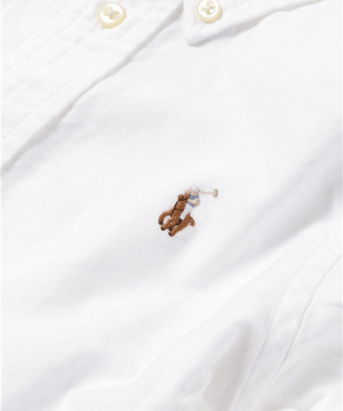 POLO RALPH LAUREN CHILDRENSWEAR（ポロ ラルフ ローレン チルドレンズウェア）の「ソリッド オックスフォードシャツ（シャツ/ブラウス・キッズ・ブルー系9/ホワイト・6/7）」の8枚目の写真