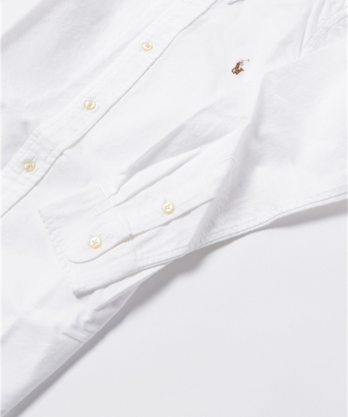 POLO RALPH LAUREN CHILDRENSWEAR（ポロ ラルフ ローレン チルドレンズウェア）の「ソリッド オックスフォードシャツ（シャツ/ブラウス・キッズ・ブルー系9/ホワイト・6/7）」の6枚目の写真