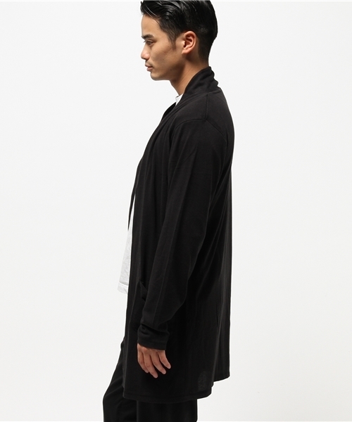 ikka（イッカ）の「コーディガン（カーディガン/ボレロ・メンズ・ネイビー/グレー/ブラック・MEDIUM/LARGE）」の4枚目の写真