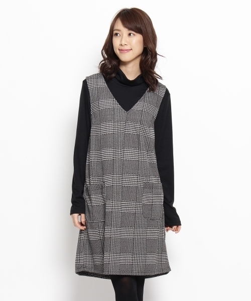 Soup スープ の Glisse チェックジャンスカワンピースセット ワンピース Wear