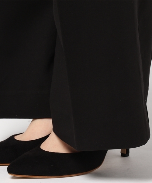 COMME CA ISM（コムサイズム）の「【雑誌掲載商品】ベルト付きワイドパンツ（その他パンツ・レディース・ブラック/ライトグレー・LARGE/MEDIUM/SMALL）」の9枚目の写真