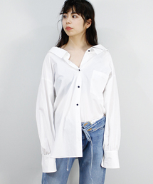 made in HEAVEN | SUPER NOVA #SHIRTS バックベルトシャツ(シャツ/ブラウス)