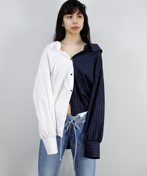 ★値下げ可能★メイドインヘブン バックベルト シャツ made in HEAVEN（メイドインヘブン）の「SUPER NOVA #SHIRTS バック