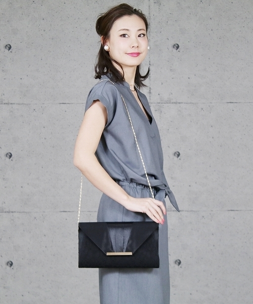 reca（レカ）の「3WAYフォーマルレースクラッチバッグ（クラッチバッグ・レディース・ベージュ/ブラック・FREE）」の17枚目の写真