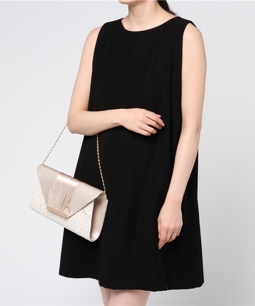 reca（レカ）の「3WAYフォーマルレースクラッチバッグ（クラッチバッグ・レディース・ベージュ/ブラック・FREE）」の11枚目の写真