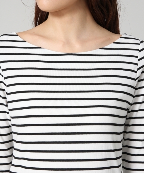 BLISS POINT（ブリスポイント）の「【UVカット】17SSUVカットボートネックTシャツ7分袖/749808（Tシャツ/カットソー・レディース・ライトグレー/ホワイト/ピンク/ブラック/その他1・LARGE/MEDIUM）」の17枚目の写真