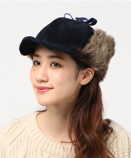 まとめ買いでお得 ブラック フライトキャップ BOY DESIGN×BEAMS INFIELDER - キャップ