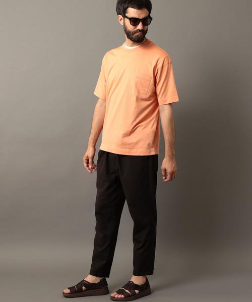 BEAUTY&YOUTH UNITED ARROWS（ビューティーアンドユースユナイテッドアローズ）の「BY ブリーズ コットン Tシャツ -MADE IN JAPAN- ◆（Tシャツ/カットソー・メンズ・オレンジ/ライトグレー/ダークグレー/ネイビー・X-LARGE/MEDIUM/SMALL/LARGE）」の17枚目の写真