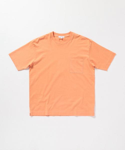 BEAUTY&YOUTH UNITED ARROWS（ビューティーアンドユースユナイテッドアローズ）の「BY ブリーズ コットン Tシャツ -MADE IN JAPAN- ◆（Tシャツ/カットソー・メンズ・オレンジ/ライトグレー/ダークグレー/ネイビー・X-LARGE/MEDIUM/SMALL/LARGE）」の11枚目の写真