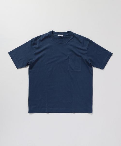BEAUTY&YOUTH UNITED ARROWS（ビューティーアンドユースユナイテッドアローズ）の「BY ブリーズ コットン Tシャツ -MADE IN JAPAN- ◆（Tシャツ/カットソー・メンズ・オレンジ/ライトグレー/ダークグレー/ネイビー・X-LARGE/MEDIUM/SMALL/LARGE）」の12枚目の写真