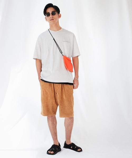 BEAUTY&YOUTH UNITED ARROWS（ビューティーアンドユースユナイテッドアローズ）の「BY ブリーズ コットン Tシャツ -MADE IN JAPAN- ◆（Tシャツ/カットソー・メンズ・オレンジ/ライトグレー/ダークグレー/ネイビー・X-LARGE/MEDIUM/SMALL/LARGE）」の6枚目の写真