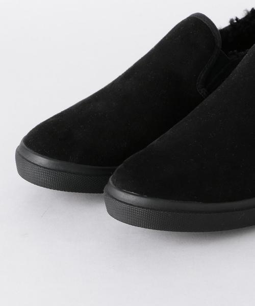 KANGOL(カンゴール)の「KANGOL(カンゴール)別注ボアスリッポン(スリッポン・メンズ・ブラウン/ブラック・LARGE/MEDIUM/SMALL)」の7枚目の写真