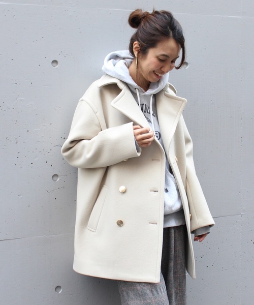 FRAMeWORK(フレームワーク)の「Champion70svintage REVERSEWEAVE フーテッド◆(スウェット・レディース・ライトグレー・MEDIUM)」の14枚目の写真