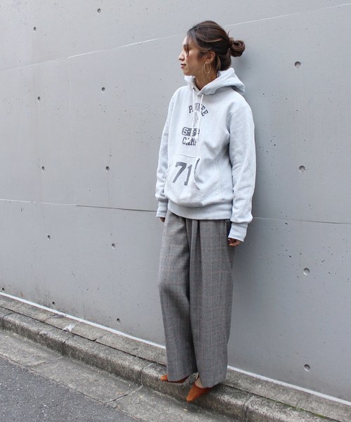 FRAMeWORK(フレームワーク)の「Champion70svintage REVERSEWEAVE フーテッド◆(スウェット・レディース・ライトグレー・MEDIUM)」の15枚目の写真