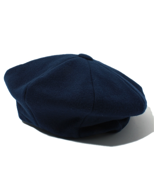 BEAMS（ビームス）の「□CAPAS HEADWEAR / メルトンBiｇApple（キャスケット・メンズ・ブラック/ブラウン系その他/ネイビー・ONE SIZE）」の5枚目の写真
