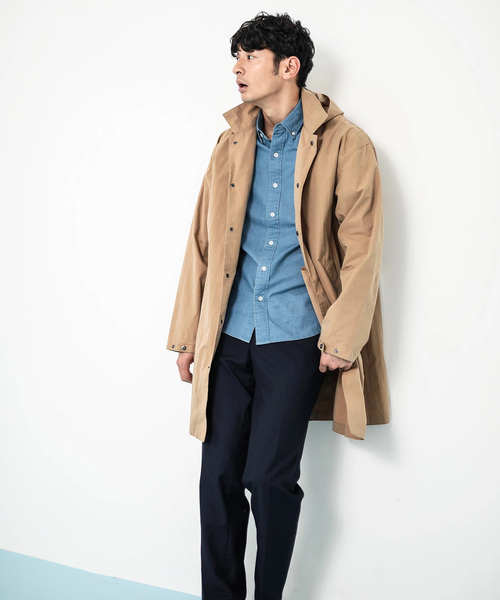 FLUGGE コットンビックシルエットコート　ベージュ WEB限定/OUTLET】【SL】ビッグシルエットコート/ベージュ（STC2202