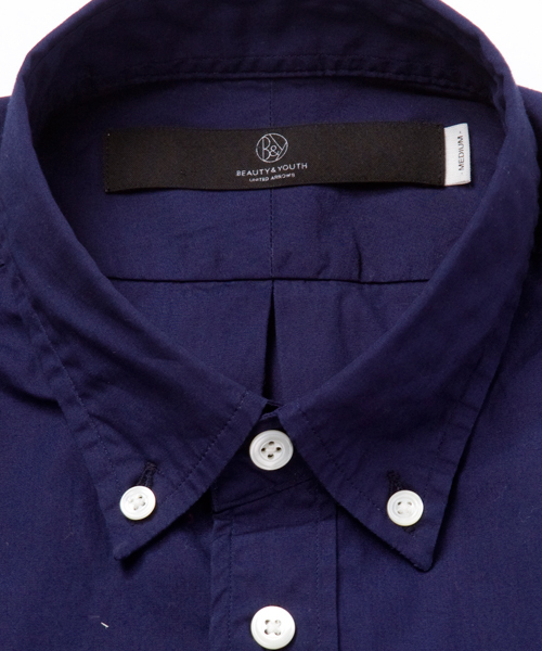BEAUTY&YOUTH UNITED ARROWS（ビューティーアンドユースユナイテッドアローズ）の「by ∴ カラー ブロード BDシャツ◆（シャツ/ブラウス・メンズ・ダークグリーン/ネイビー/ロイヤルブルー/イエロー/レッド・SMALL/MEDIUM/LARGE/X-LARGE）」の13枚目の写真