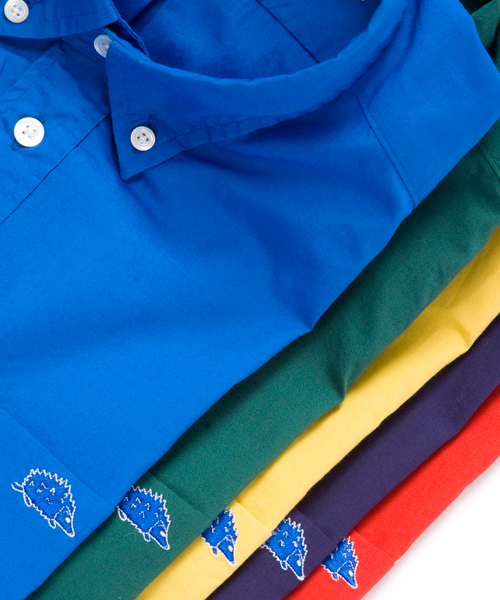 BEAUTY&YOUTH UNITED ARROWS（ビューティーアンドユースユナイテッドアローズ）の「by ∴ カラー ブロード BDシャツ◆（シャツ/ブラウス・メンズ・ダークグリーン/ネイビー/ロイヤルブルー/イエロー/レッド・SMALL/MEDIUM/LARGE/X-LARGE）」の16枚目の写真