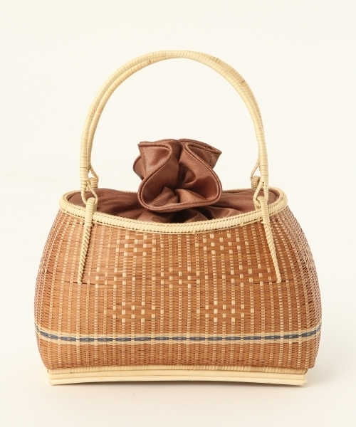 A part by（アパートバイ）の「バンブーカゴバック 788498（かごバッグ